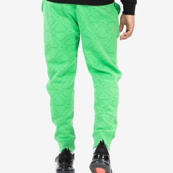 Nike AOP Club Fleece Tapered Jogger Pants Sweatpants DM7931-362 - Picture 3 of 3